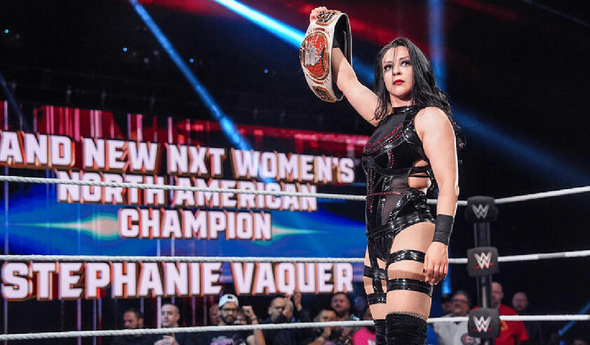 thumbnail image 2 of 2025 Topps Now WWE #60 - Stephanie Vaquer / Lola Vice / Dalys - Worlds Collide Trading Card (Near Mint/Mint) 2 of 5